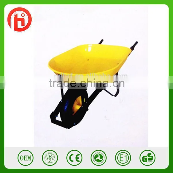 Straight Alminium Handle Wheelbarrow WB6605 With Plastic Tray photo-2