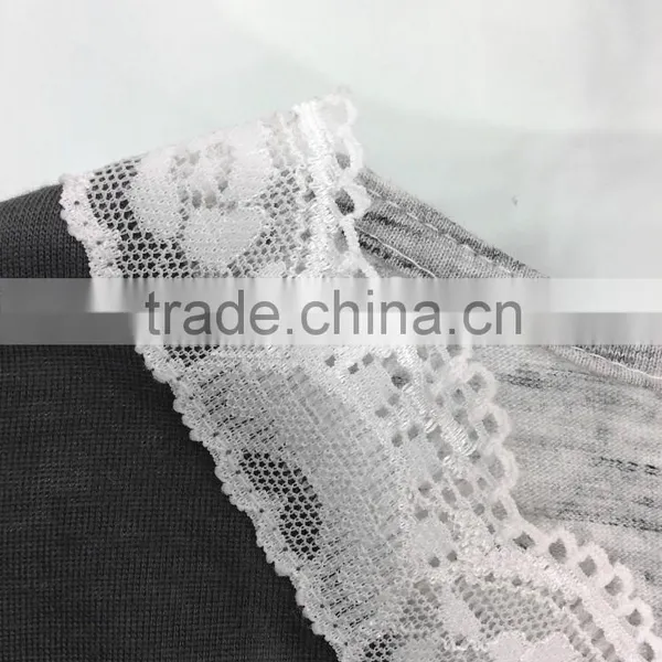 Hot New Design Woman Cotton Sleepwear With Lace photo-3