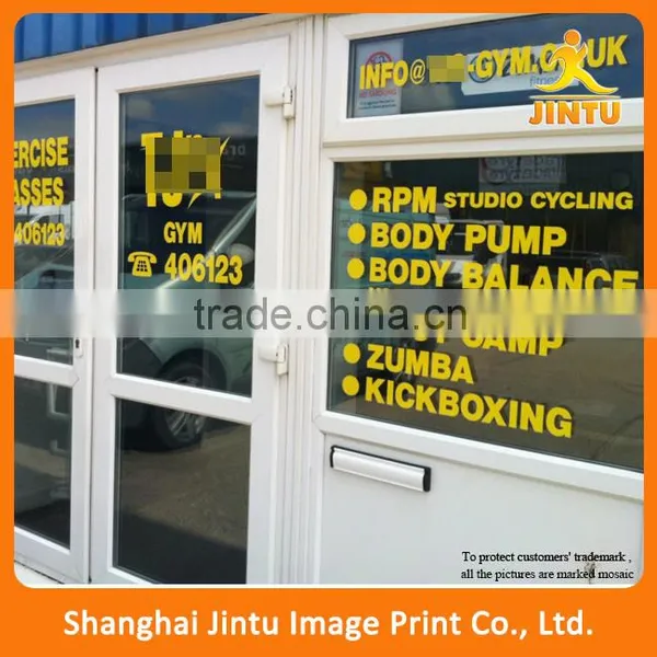 UV Resistant Vinyl Window Die Cut Letter Sticker for Advertising photo-2