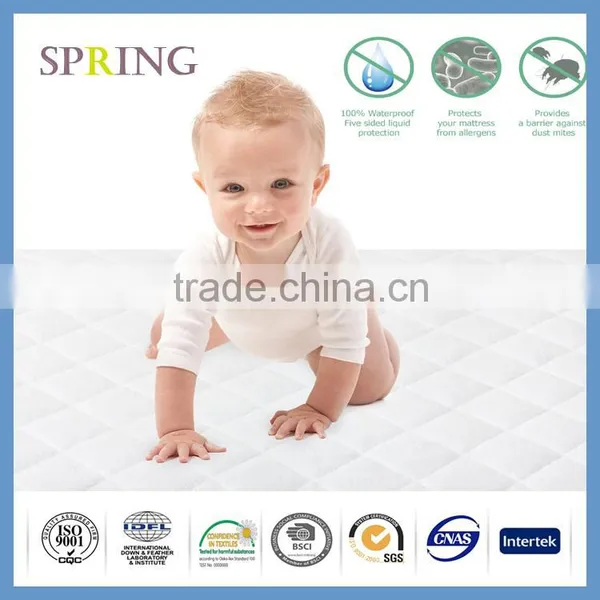 Organic Cotton Waterproof Pack 'N Play Crib Pad