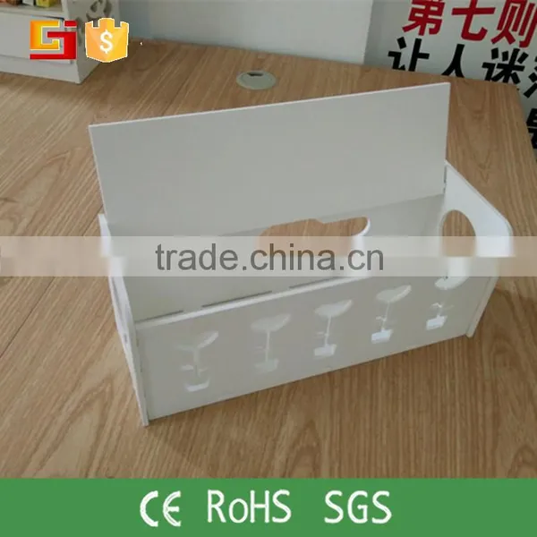 New Arrival Fashion Safety Socket Outlet Board Container Cables Storage Organizer Case Box photo-4