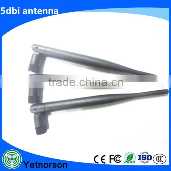 Omni Directional 2400-2500MHz 2.4GHz WiMAX Antenna With SMA Connector 5dBi Gain photo-3