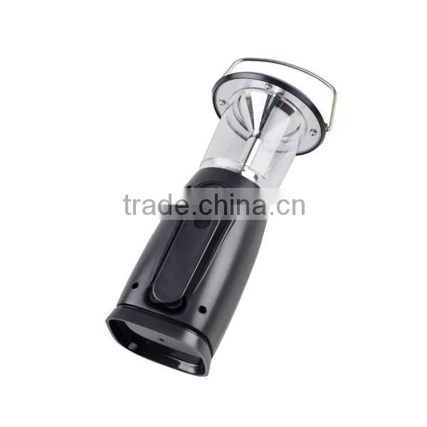 Popular Rechargeable 6 LED Solar Power Hand Cranking Dynamo Lantern photo-2