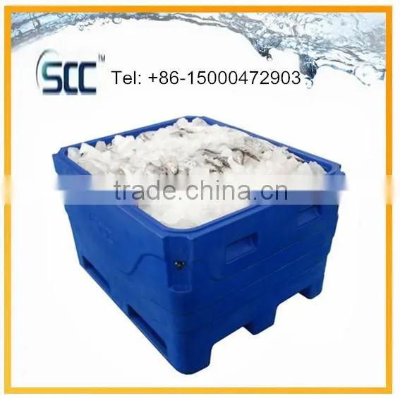 Top Quanlity Rotational Moulding Keep Fish Cool Box, Insulated Plastic Fish Cooler photo-4