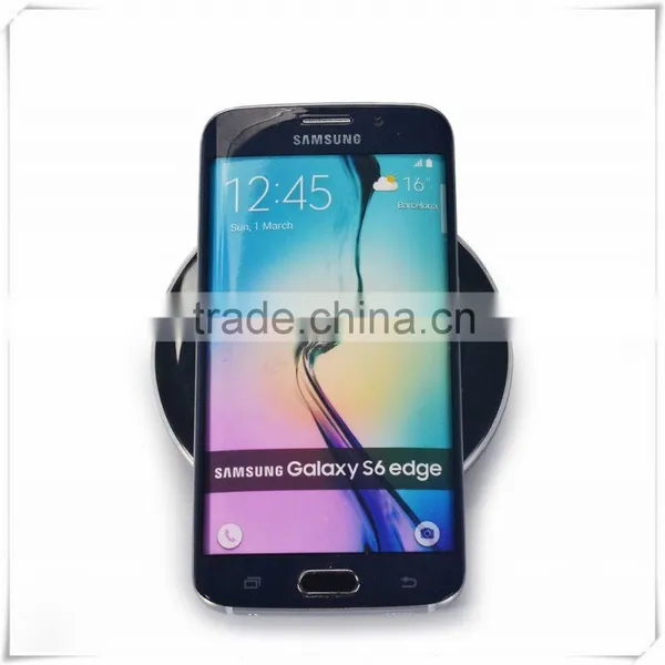 New Round Style QI Wireless Charger Charging Pad for Samsung Galaxy S6 Edge photo-6