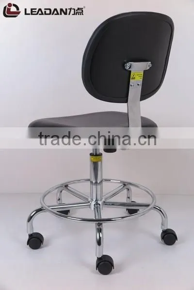 ESD Chair Anti Static Chair Lab Chair PU Leather Chair photo-3
