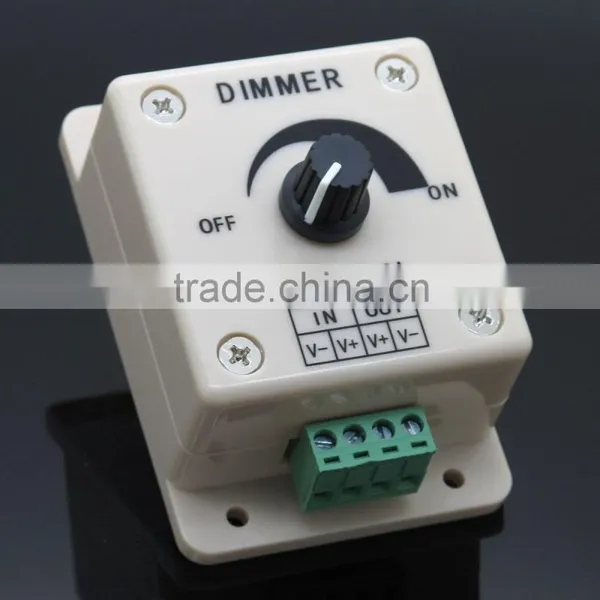 LED Light Touch Dimmer Brightness Adjustable Control 8A DC 12V-24V LED Strip Light Max 192w photo-4