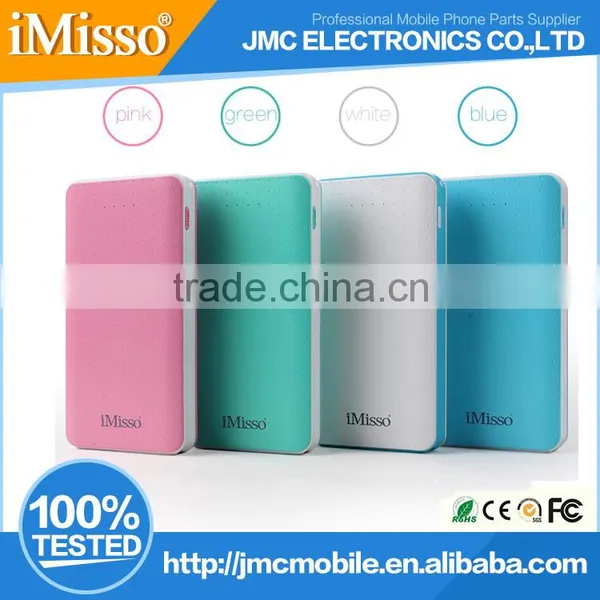 8000mAh Custom Portable Power Bank Battery Charger