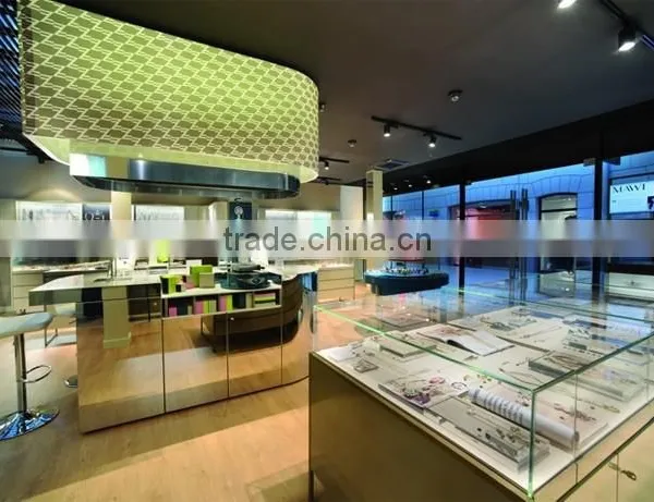 Fashion Jewelry Shop Forever Love Jewlery Display Cabinets With Light photo-3