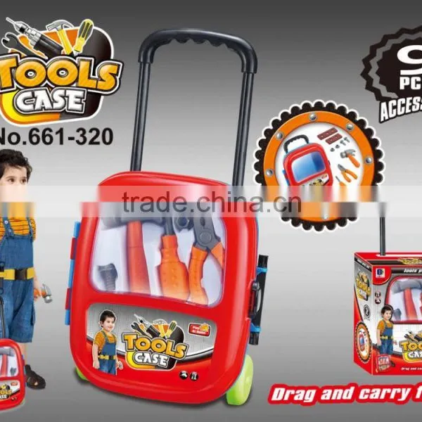 Tool Set Toys 9pcs Accessories Tool Case Carry Freely Toys