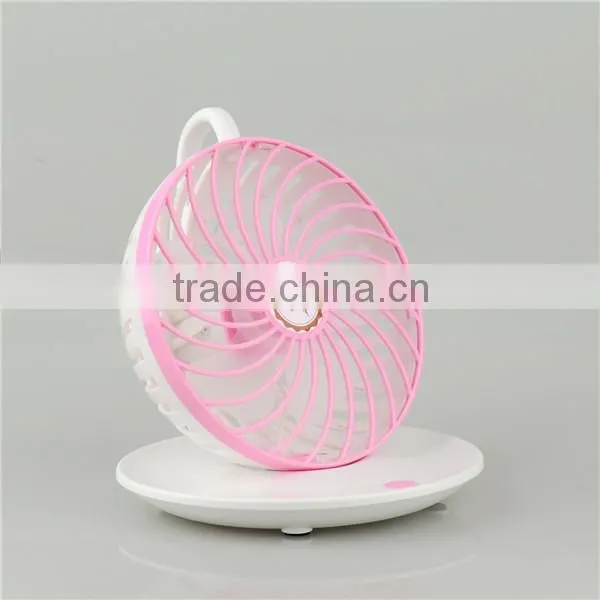 Slide-Proof Plate Coffee Cup Shaped Fan photo-4