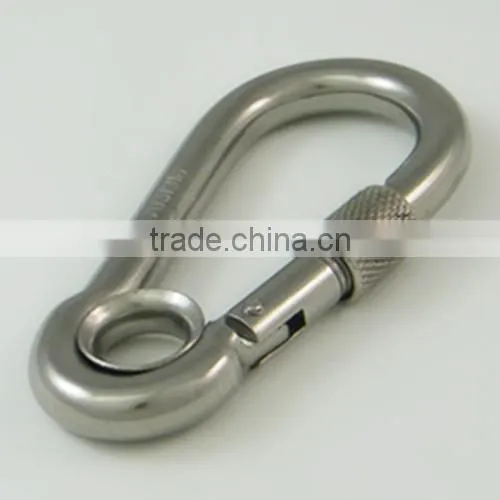 Stainless Steel Carabiner Spring Snap Hook Quality Choice photo-2