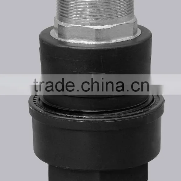 high quality pe pipe fitting union male thread joint