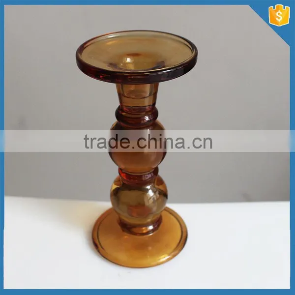Decorative Traditional Pillar-shaped Design Candle Stands for Dining Table photo-3