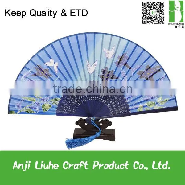 Japanese Style Silk Hand Held Fans