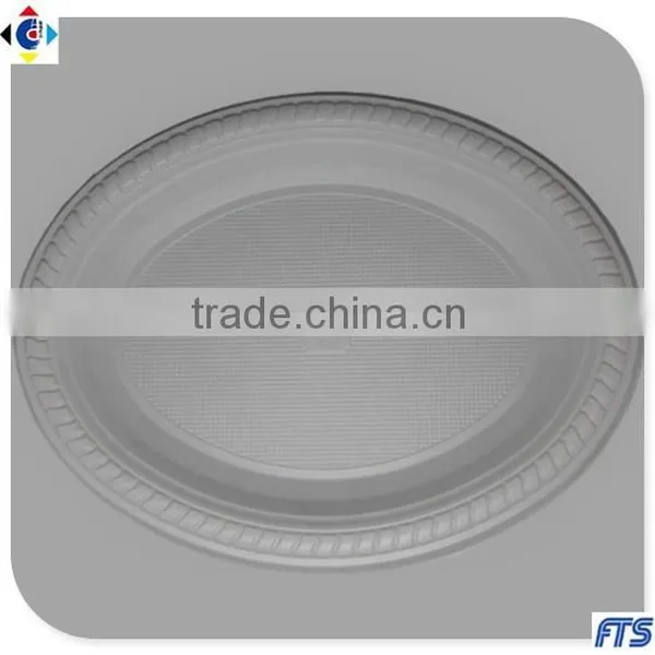 9x11 Inch Disposable Oval Plastic Plates Cake Dishes photo-2