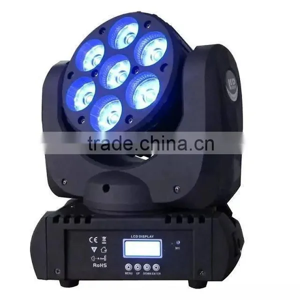 7 x 10W RGB Indoor Beam Led dj Light photo-5