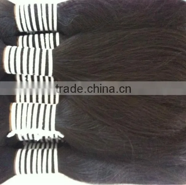 2015 New Chinese Non-remy Double Drawn Human Hair Extension Material photo-2