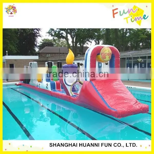2015 High Quality Inflatable Water Obstacle Course Price photo-6