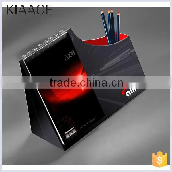 Years Acrylic Custom Wholesale Cheap Printing Paper Desk Flip Calendars photo-2
