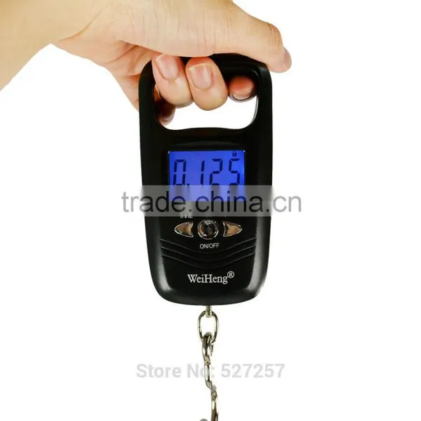 50Kg /5g Digital Hanging Luggage Fishing Pocket Weight Scale photo-5