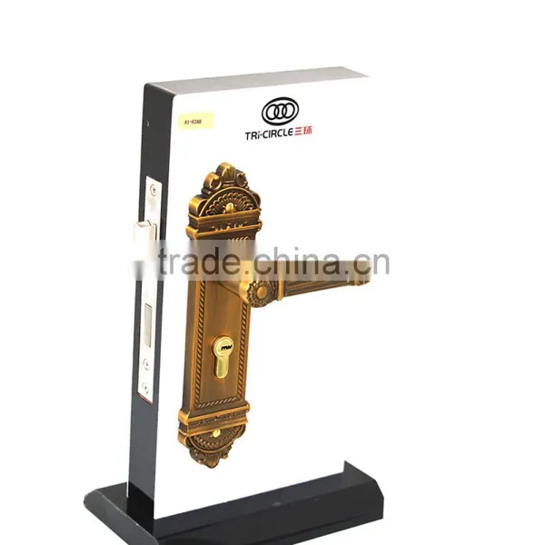 TRI-CIRCLE Zinc Alloy Handle Door Lock, Door Lock With Handle ,door Locks and Handle Lock Set photo-4