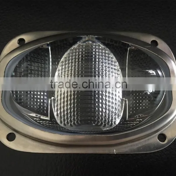 LED Glass Lens 102mm For Street Lighting Optical Lens photo-3