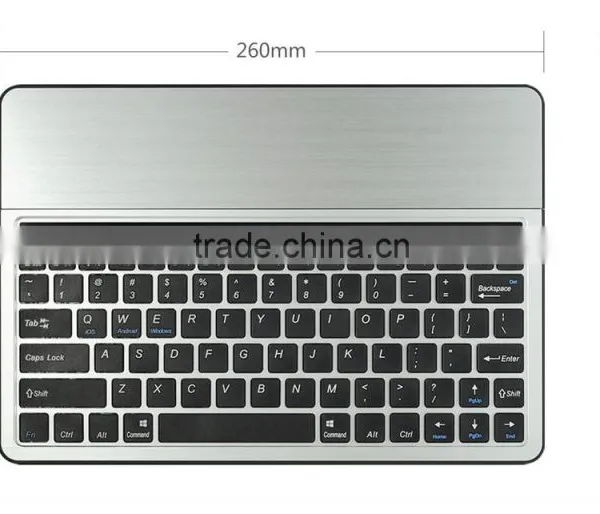 Slim Aluminum Keyboard Wireless Bluetooth Keyboard Case Cover for Apple IPad Mini photo-3