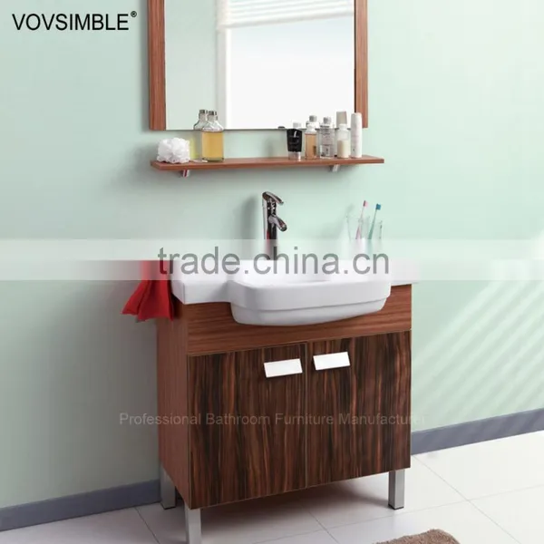 hot selling solid wood bathroom furniture, economic bathroom vanity