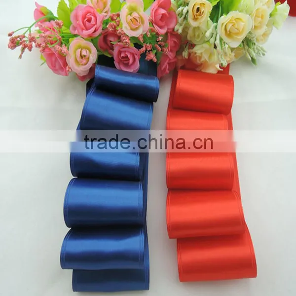 Wholesale 2" Inch Polyester Ribbon for Flower Wrapping,satin Ribbon for Flower Wrapping,top Quality Ribbon for Flowewr Wrapping photo-4