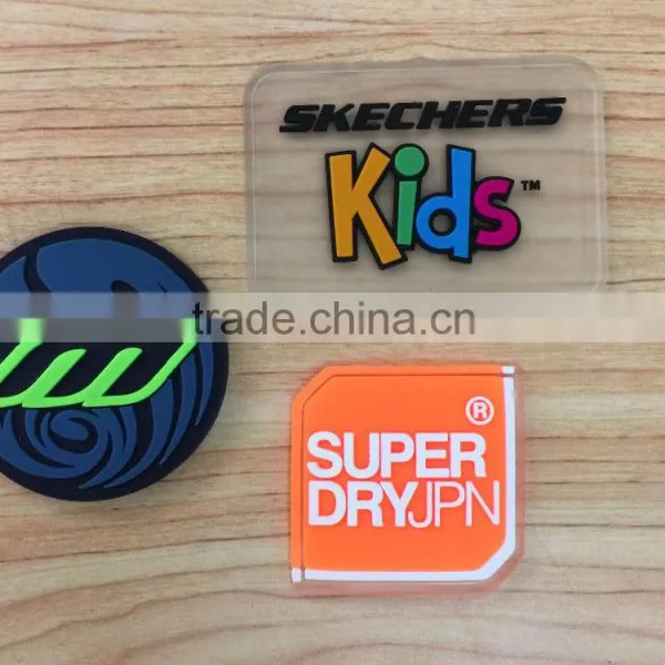 Wholesale Durable PVC ,silcone Rubber Label for Trademark photo-3