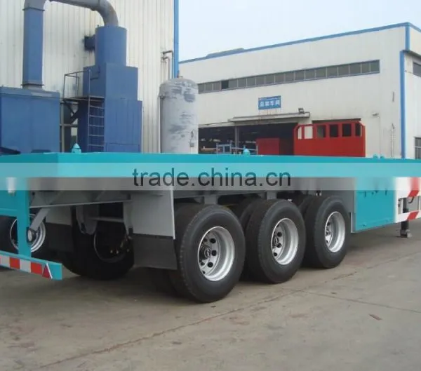 Sinotruk HOWO 40ft 50T Flat Bed Semitrailer for Sale photo-2