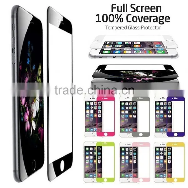 Colorful Painting Tempered Glass Protector for IPhone Models, Temper Glass Protectors for Mobile Phones photo-5