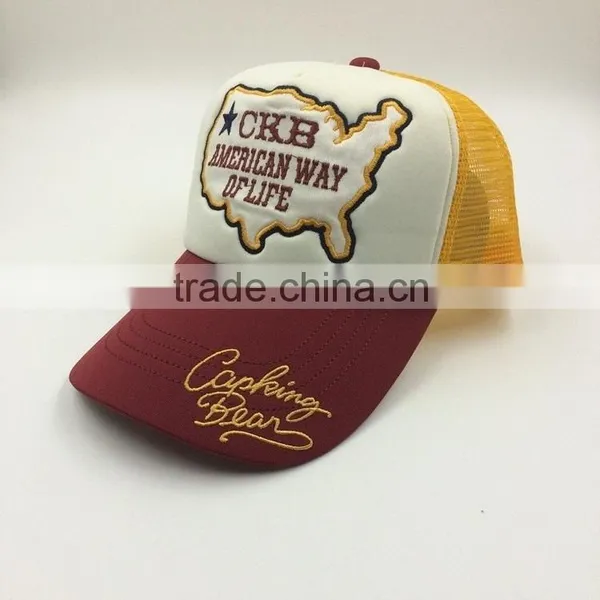Wholesale Customize 100% Cotton Embroidery Patch Trucker Cap and Hat photo-4