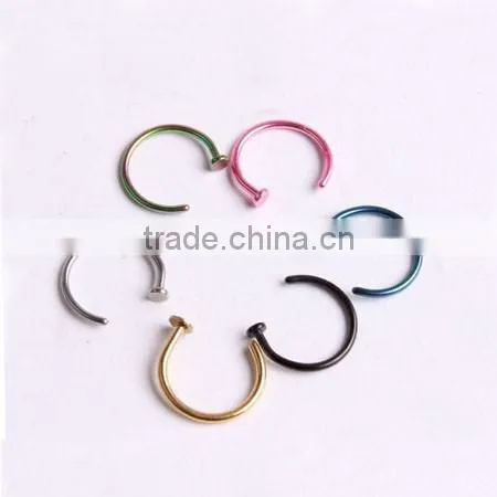 Punk Style New Fashion Nose Ring Stainless Steel photo-6