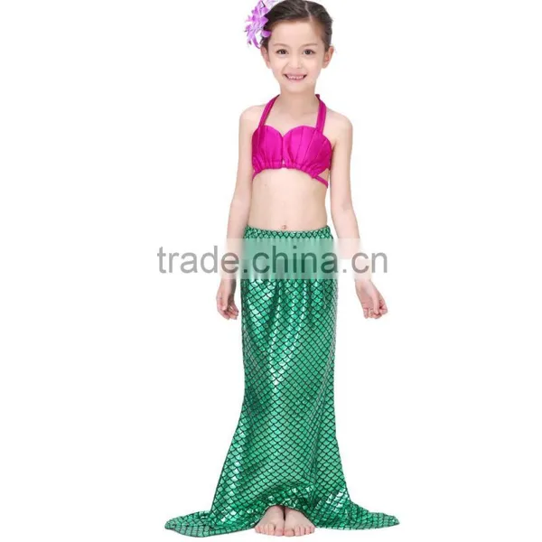 Europe and the United States Foreign Trade Hot Style Kid Swimwear Best Mermaid Tail Swim Suits for Sale