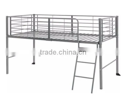 Belgium Soft Twill Mid Silve Bedstead Bunk Bed photo-2