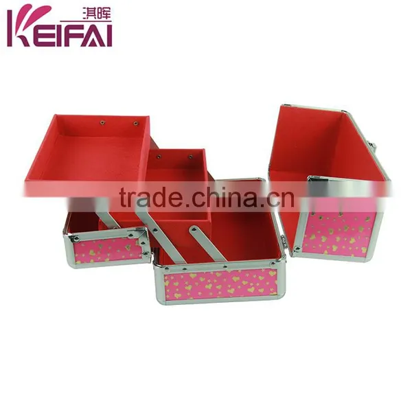 Factory Price New Design Multi-Functional Custom Logo Pvc Cheap Makeup Vanity Cases photo-5