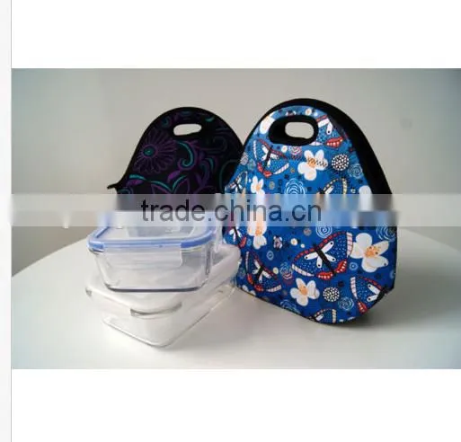 Soft Neoprene Travel Picnic Food Insulated Lunch Tote Cooler Bag Handbag photo-4