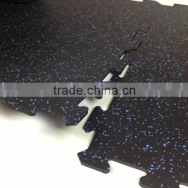 Fitness Equipment Heavy Duty Interlocking Rubber Flooring photo-3