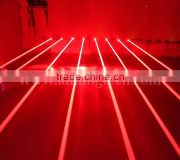 LN320 1600mW Red 8-Head Mobile Fat-Beam Laser Net photo-5