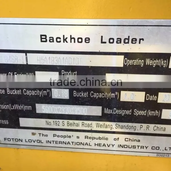 Used Backhoe Loader For Sale In Good Conditon photo-4