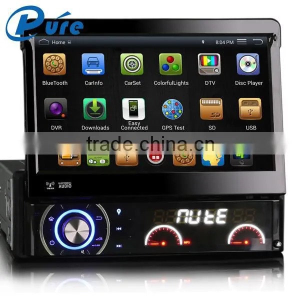 GPS Bluetooth Car Player Singel Din DVD Player 7 Inch 1024*600 Capacitive Touch Screen Player photo-6