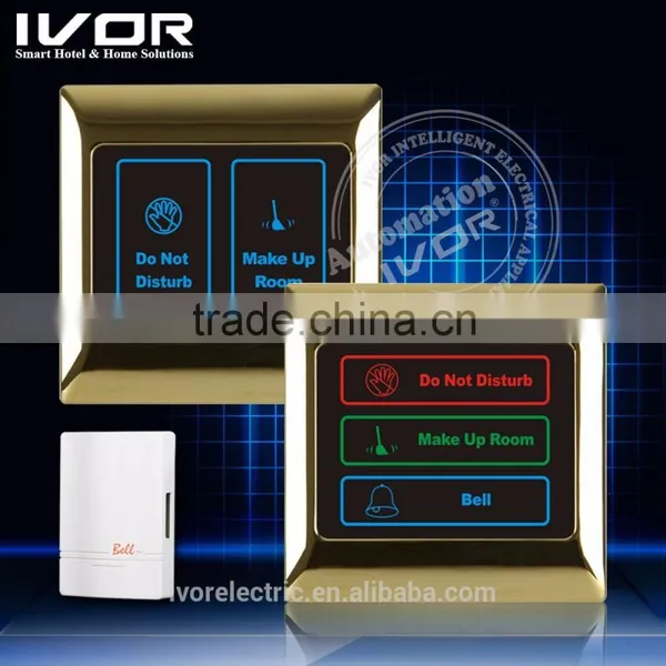 doorbell system for hotel use hotel room panel door bell panels door bell switch