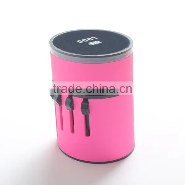 Dual USB Ports Travel Adapter With LED Indicator Light photo-3