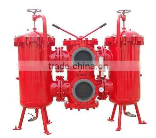 High Quality SDRLF Series Hydraulic Duplex Filter/Oil Return Pressure Line Purifier photo-2