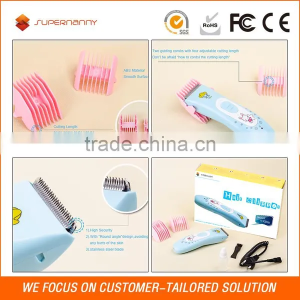New 2017 Latest Producer Haircut Hairclipper Trimmer For Baby Kid Clippers Children Hair Clipper photo-2