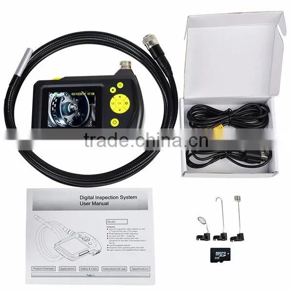 8.2mm Digital Waterproof Handheld Endoscope With 3 Metre Cable 2.7 Inch Screen Monitor Digital Inspection Camera System photo-2