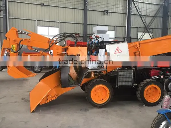 Coal Mucking Loader, Stone Bucket Loader, Underground Mining Loader for Sale photo-4