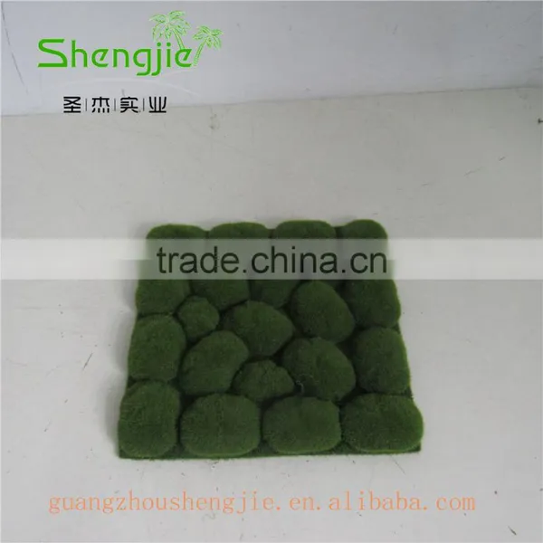 SJLJ013315 Artificial Moss / Plastic Moss Floor Tile for Wall Decoration photo-6